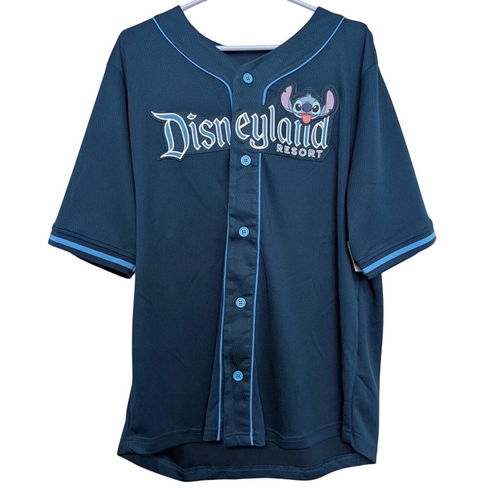 Stitch Disneyland Baseball Jersey for Adults – Lilo & Stitch size Medium